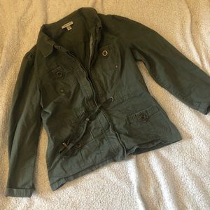 Olive green jacket